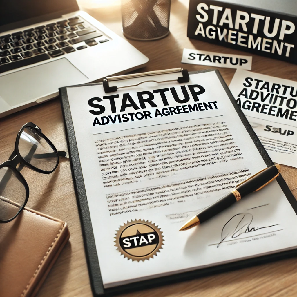 Startup advisor agreement